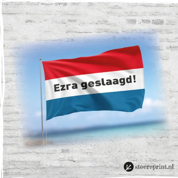Vlag geslaagd