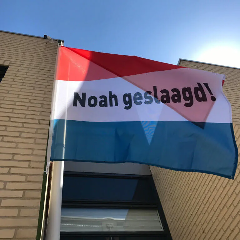Vlag geslaagd - Afbeelding 2
